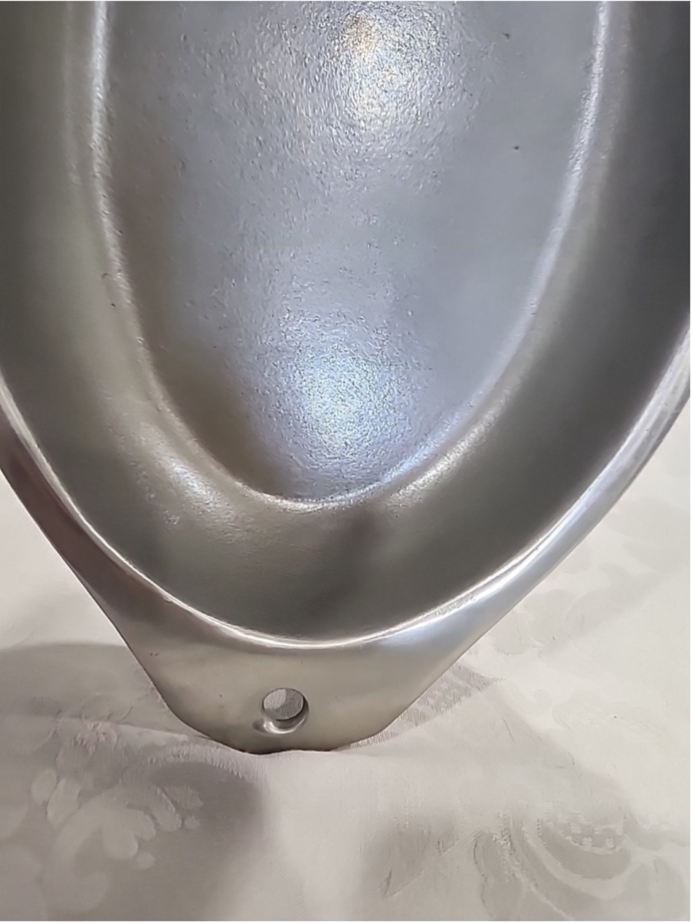 Wilton Armetale Fish Platter Pewter Large Oval Handled 14" Silver Vintage - Picture 11 of 16